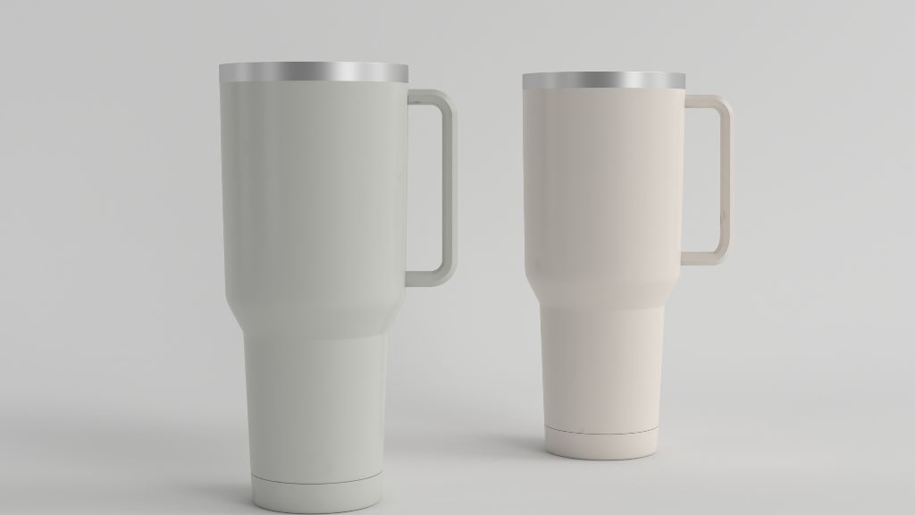 Custom engraved tumblers for Saskatoon businesses and bulk branding orders.