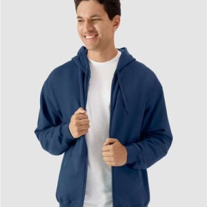 Softstyle® Full-Zip Hooded Sweatshirt