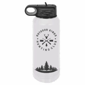 Polar Camel 32 oz. Ghost Black Water Bottle