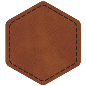 2.25'' x 2.5'' Hexagon