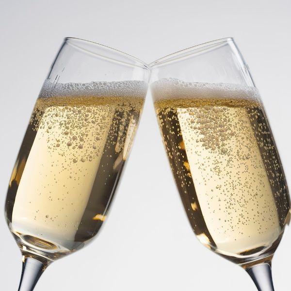 Champagne Glass for glass engraving page