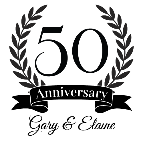 Wheat Anniversary Personalized